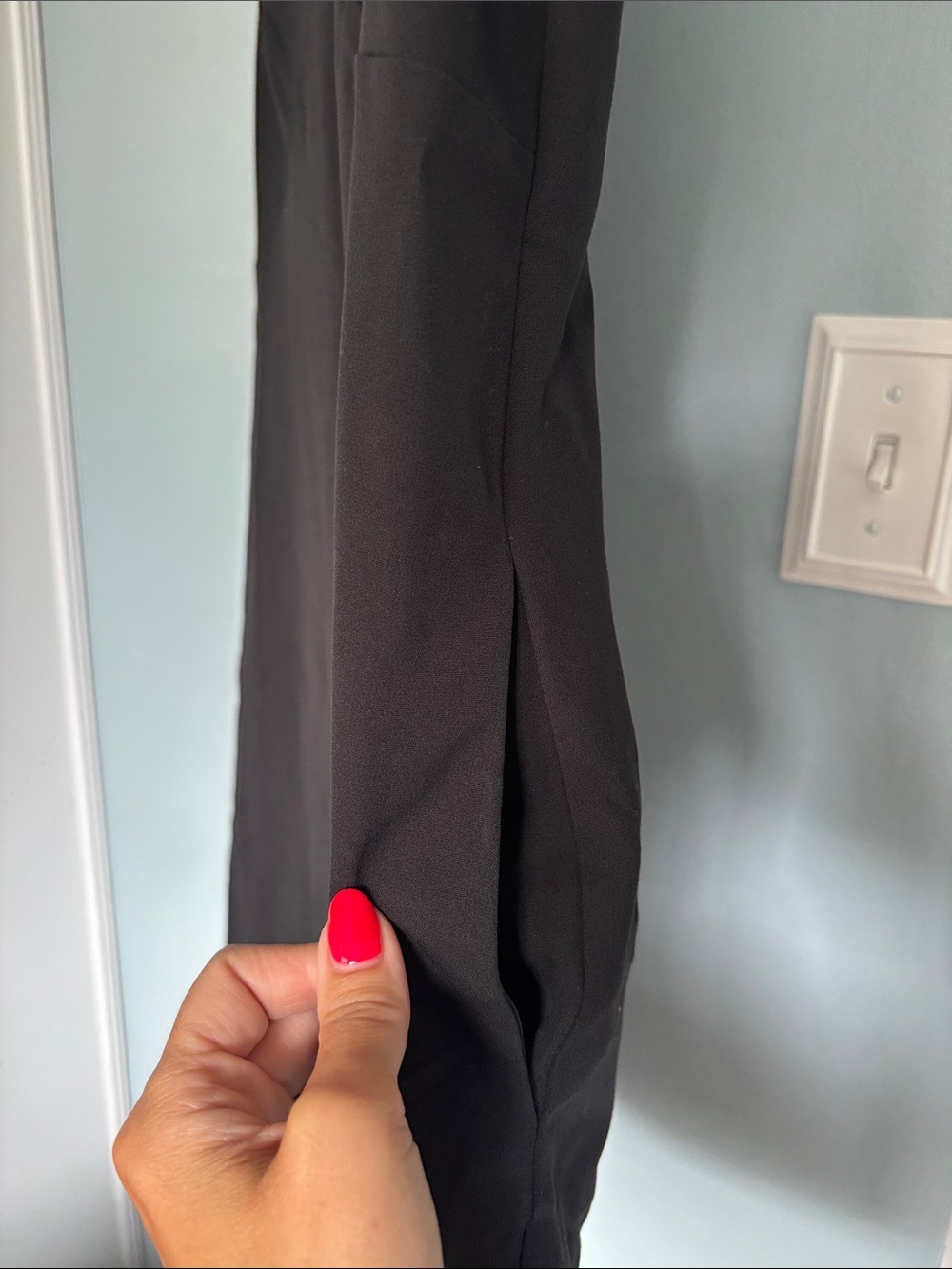 J. Crew NEW Black V-Neck Sleeveless Dress - Picture 3 of 4